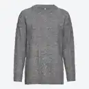 Bild 2 von Damen-Zopfstrick-Pullover mit Rundhalsausschnitt