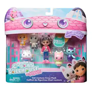 Gabby&#8217;s Dollhouse - Der Film - Cat-venture Crew Figurenset
