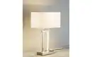 Bild 3 von LED-Tischleuchte Domo in nickel/weiß, 55 cm