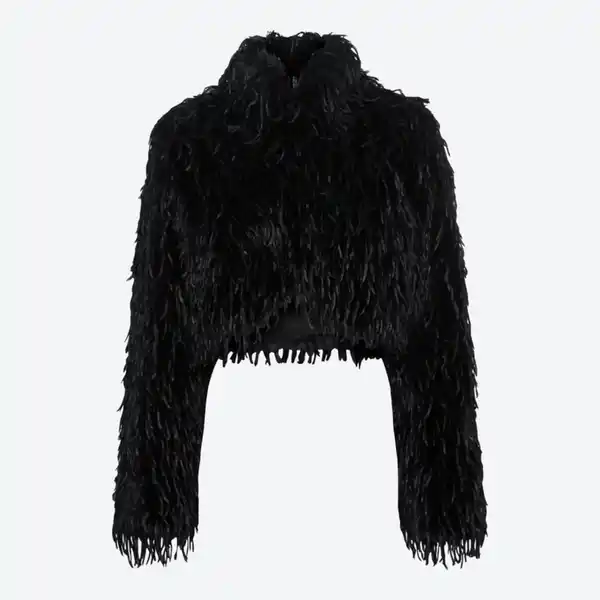 Bild 2 von Damen-Federjacke im Bolero-Stil