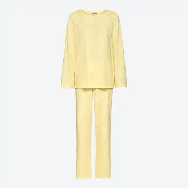 Bild 3 von Damen-Schlafanzug mit Blattmuster