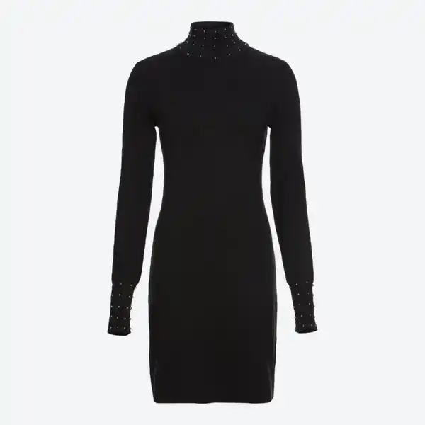 Bild 2 von Damen-Kleid mit hohem Kragen