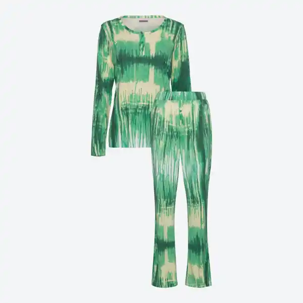 Bild 2 von Damen-Schlafanzug mit schöner Musterung