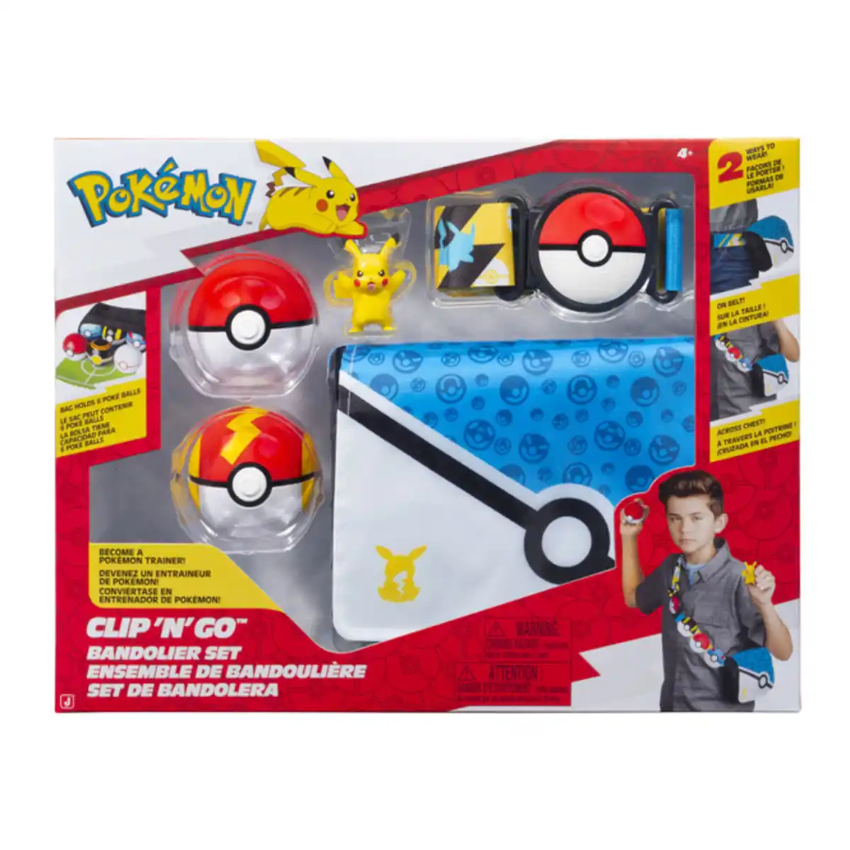 Bild 1 von Pok&#233;mon - Spielset - Pikachu - Clip 'N' Go