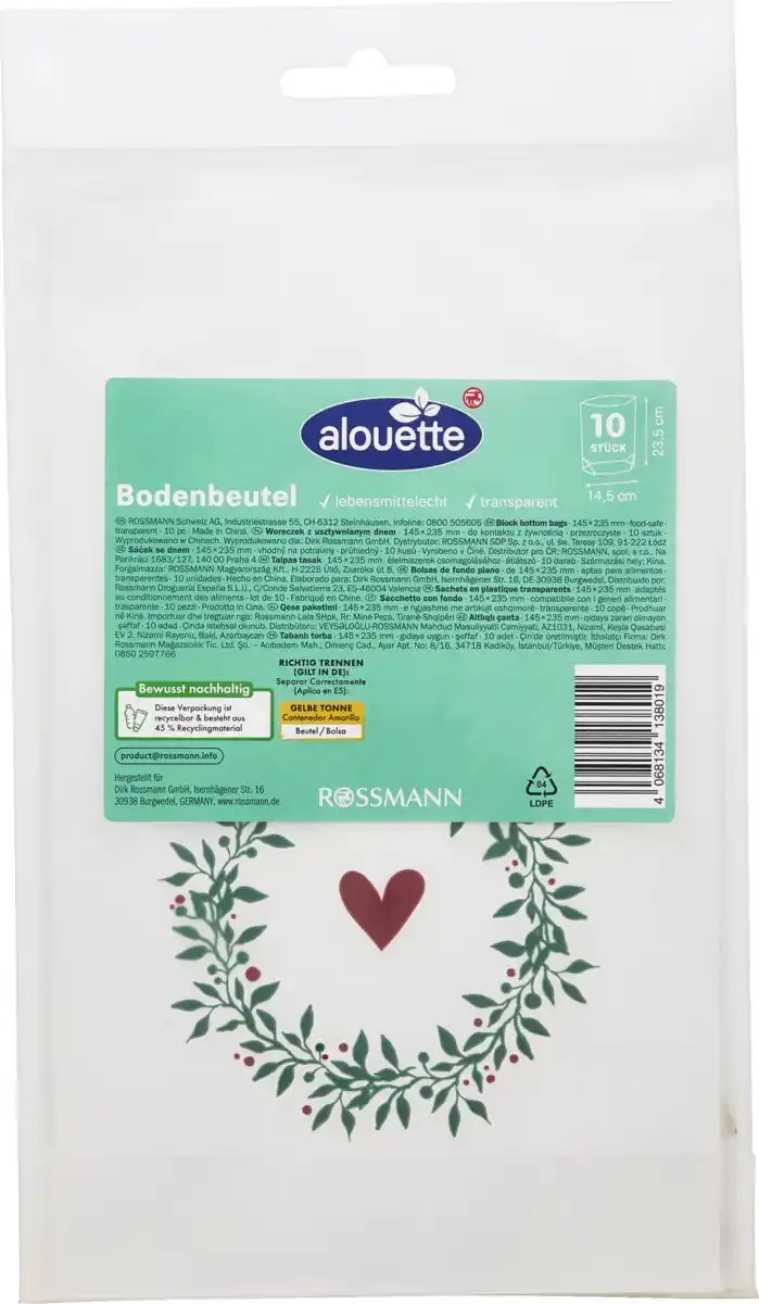 Bild 3 von alouette Bodenbeutel mit Klips