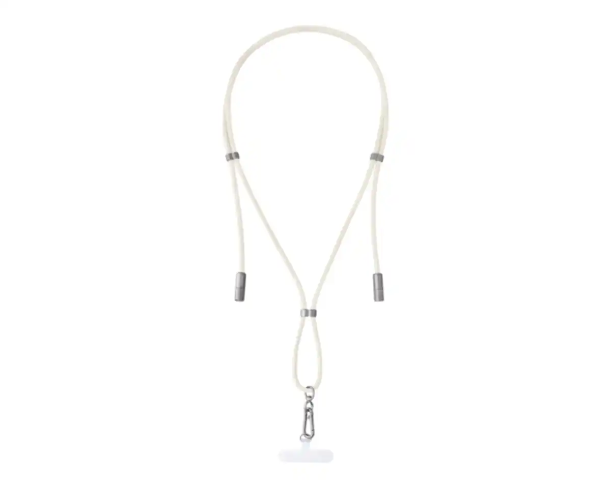 Bild 1 von Daten-/Ladekabel Lanyard USB-C beige