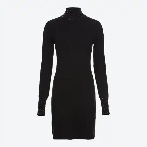 Bild 3 von Damen-Kleid mit hohem Kragen