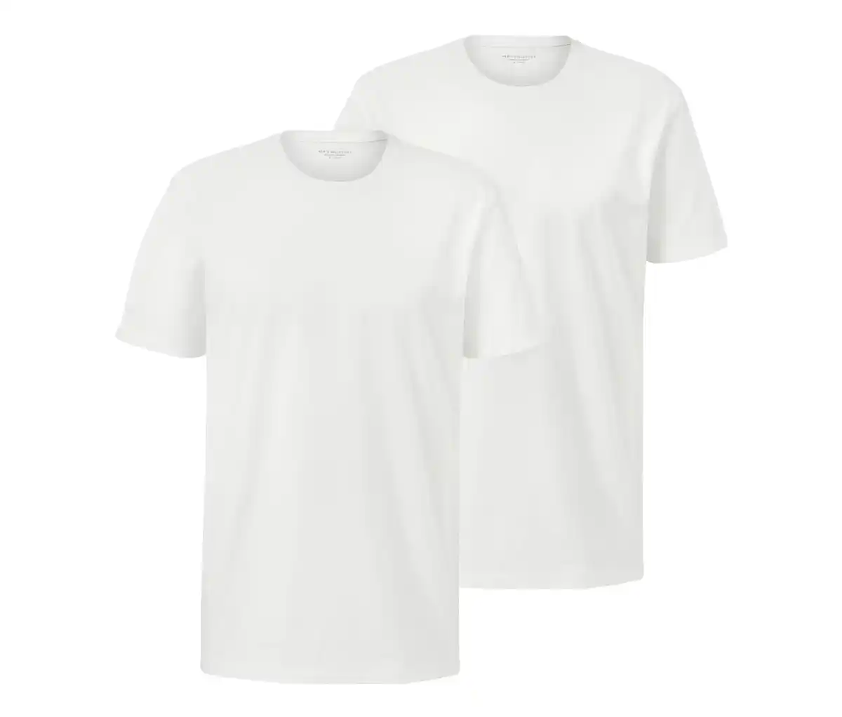 Bild 1 von 2 T-Shirts mit Rundhalsausschnitt, weiß
