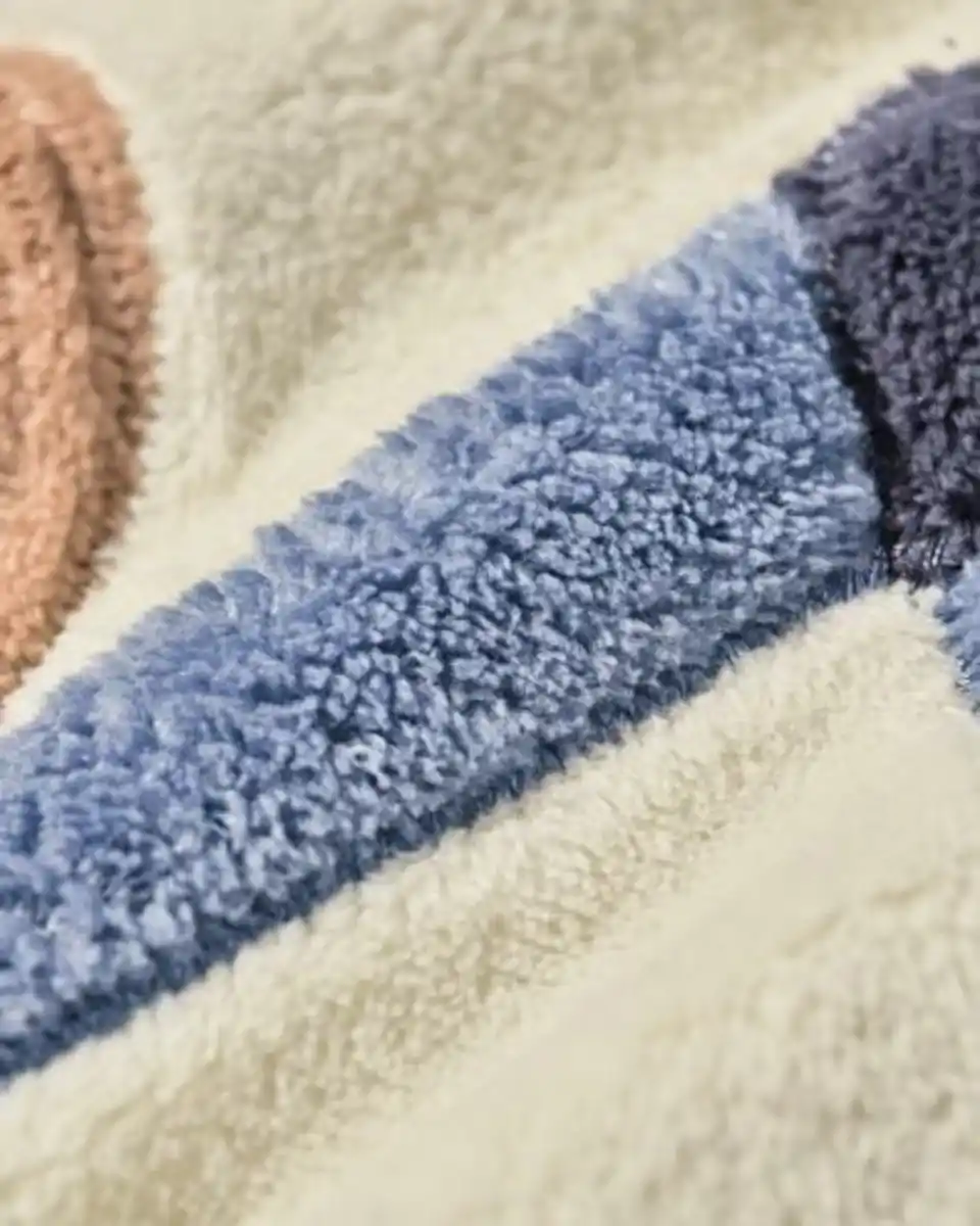 Bild 2 von Kinderpyjama Fleece Auto dunkelblau