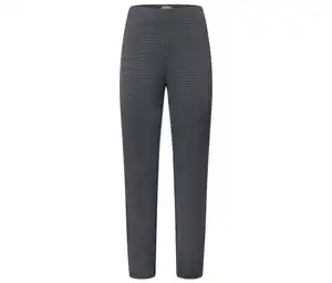Stoffhose mit Hahnentritt-Jacquard