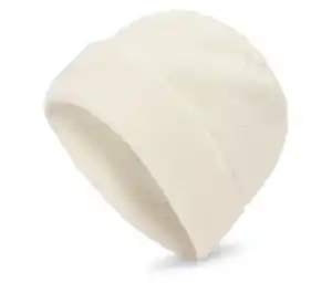 Teddy-Mütze, cremeweiß