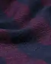 Bild 3 von Herrenpyjama Flanell, gestreift dunkelrot