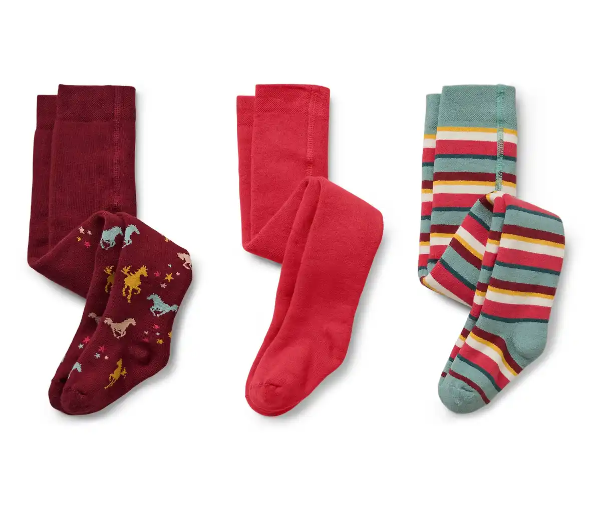 Bild 1 von 3 Kinder-Thermostrumpfhosen, Pferde