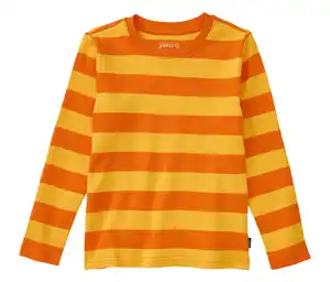 JAKO-O Streifenshirt, gelb-orange