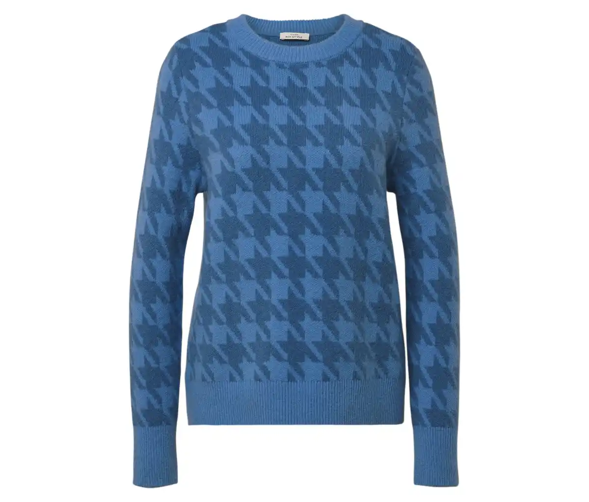 Bild 1 von Strickpullover mit Hahnentritt-Jacquard