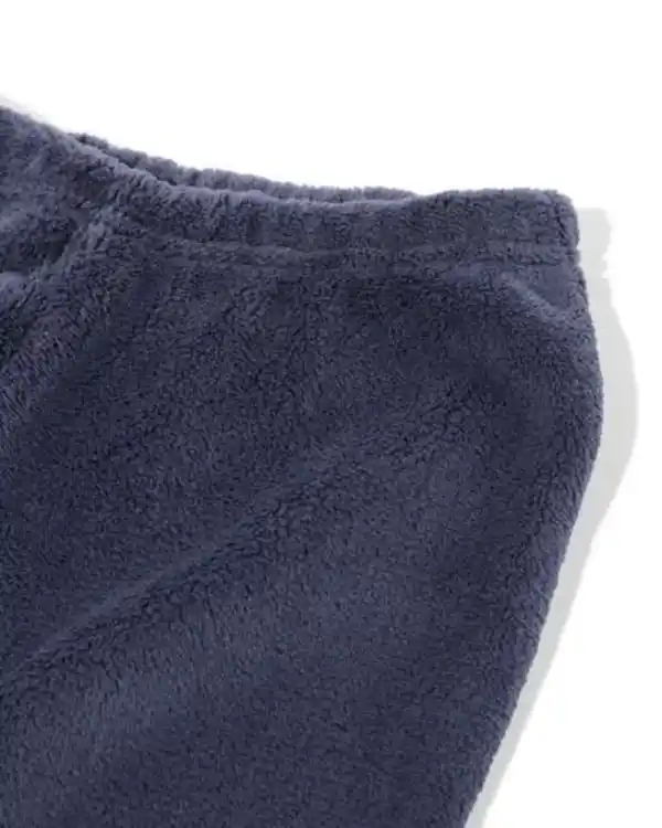 Bild 4 von Kinderpyjama Fleece Auto dunkelblau