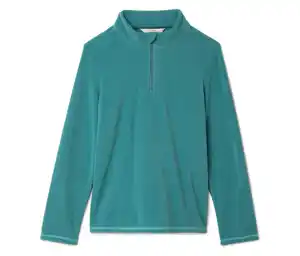 Kinder-Fleeceshirt, petrol