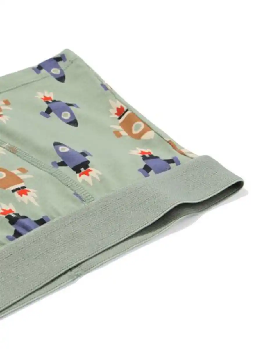 Bild 3 von Kinder-Boxershorts Rakete – 3 Stück grün