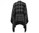 Bild 1 von Poncho mit Hahnentritt-Jacquard