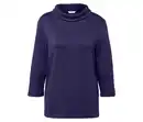Bild 1 von Sweatshirt mit Stehkragen, aubergine
