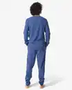 Bild 4 von Herrenpyjama, Waffelstruktur blau