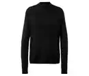 Bild 1 von Grobstrickpullover mit Stehkragen, schwarz