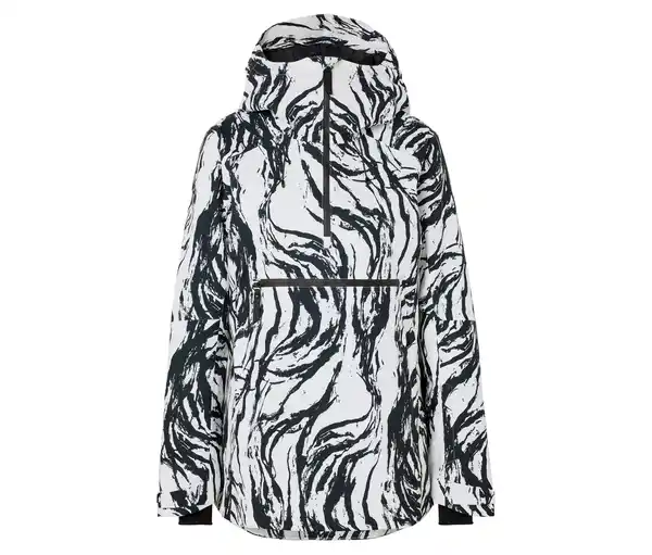 Bild 1 von Halfzip-Skijacke, schwarz/weiß