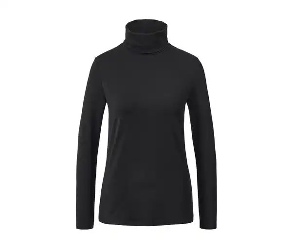 Bild 1 von Rollkragenshirt, schwarz