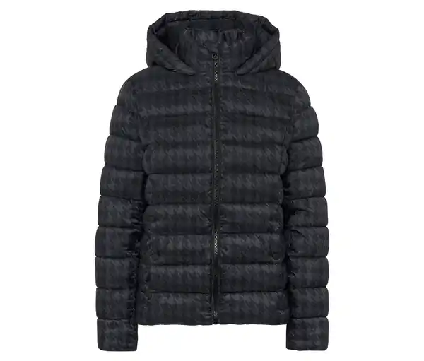 Bild 1 von Bedruckte Steppjacke mit Kapuze