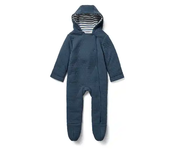 Bild 1 von Gesteppter Baby-Jersey-Overall