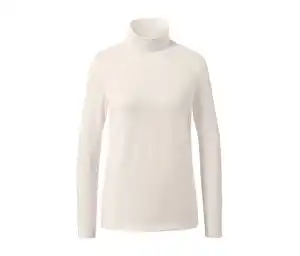 Rollkragenshirt, offwhite