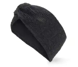 Strick-Stirnband, anthrazit