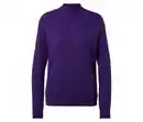 Bild 1 von Grobstrickpullover mit Stehkragen, lila