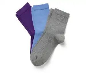 3 Paar Ripp-Socken
