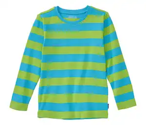 JAKO-O Streifenshirt, türkis-grün