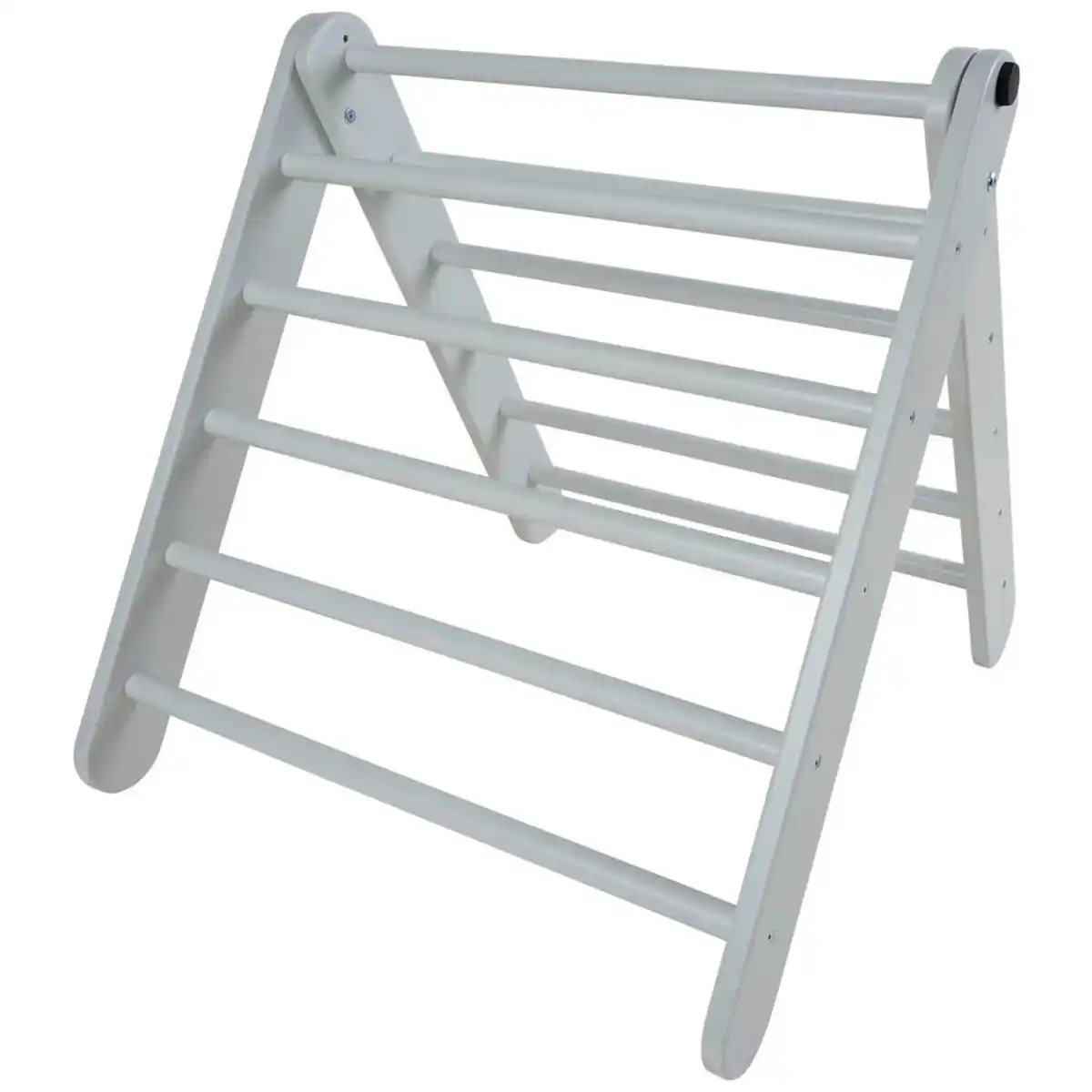 Bild 1 von Jimmylee Kletterdreieck, Hellgrau, Holz, Buche, massiv, 74x65x63 cm, EN 71, Spielzeug, Kinderspielzeug, Sonstiges Spielzeug