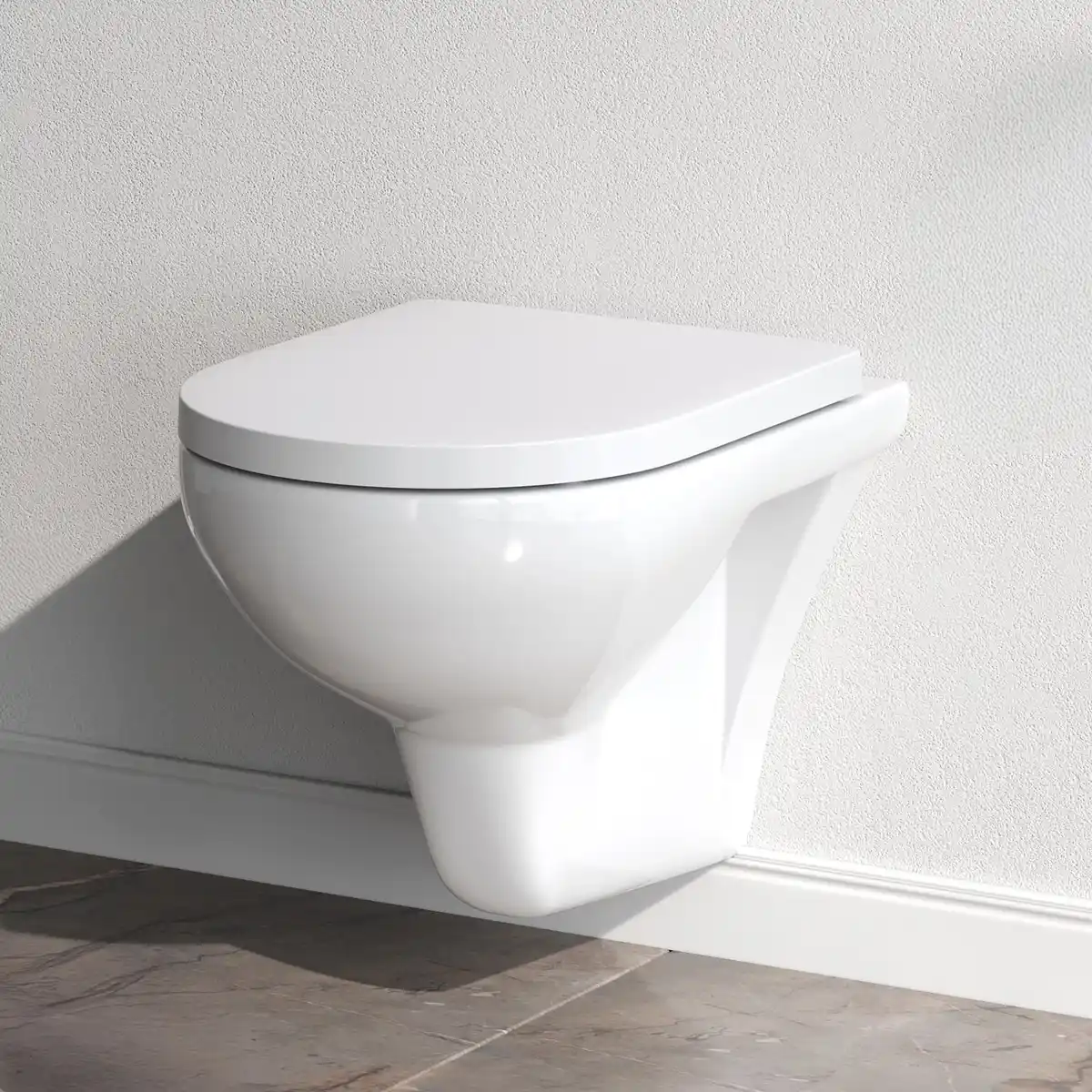 Bild 3 von AM.PM Wand-WC mit Softclosing-Sitzabdeckung Toilette Hänge WC CTA1700SC Hit