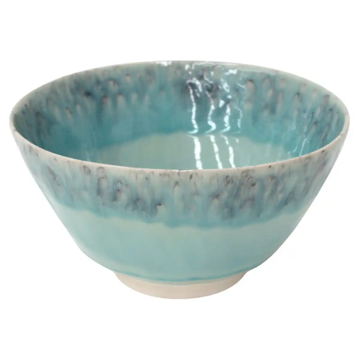 Bild 1 von Costa Nova Kombiservice Madeira, Türkis, Keramik, 12-teilig, 440 ml, Handmade in Europe, Essen & Trinken, Geschirr, Geschirr-Sets, Kombiservice