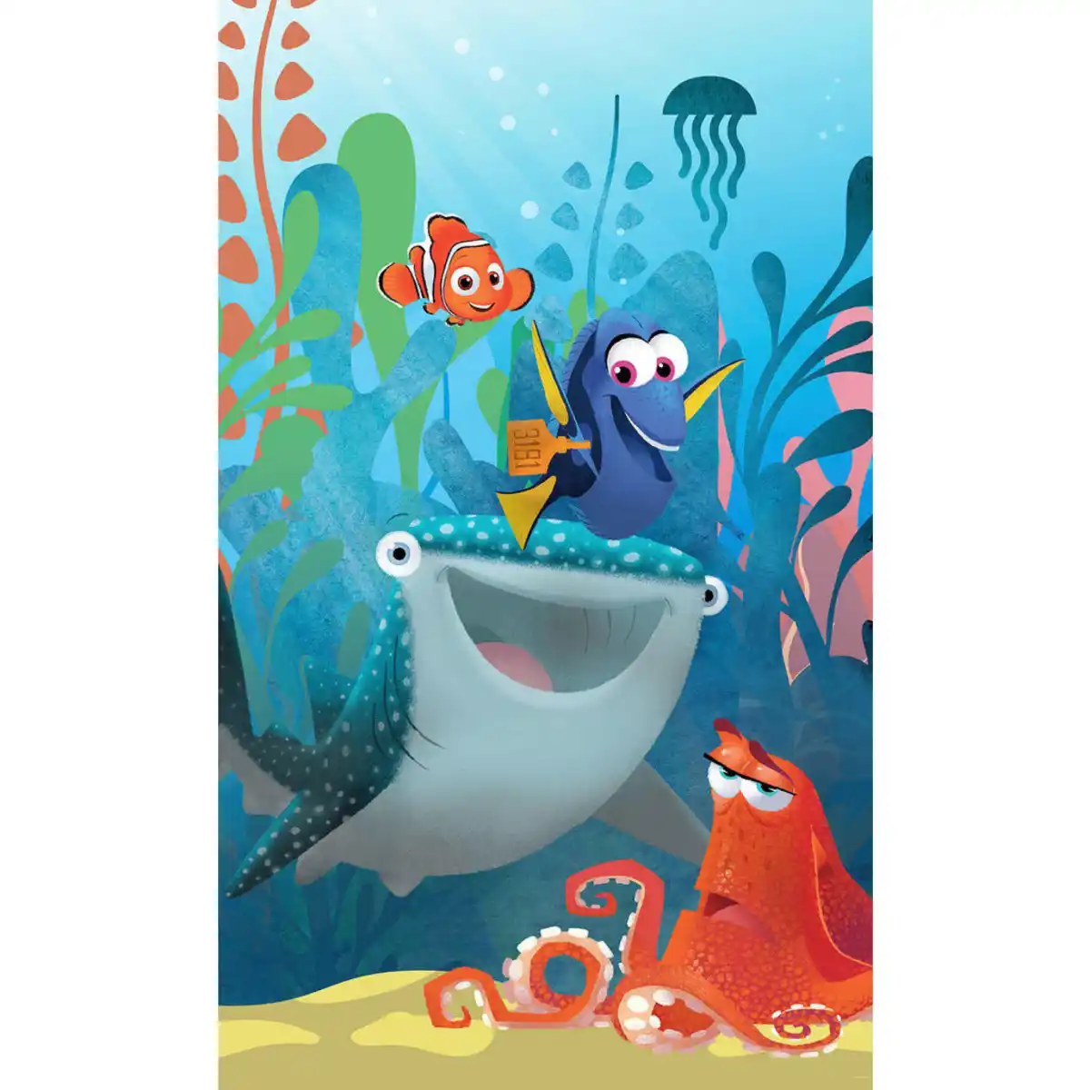 Bild 1 von Xora Fototapete, Blau, Textil, Kinder, 150x250 cm, Tapeten & Wandverkleidungen, Fototapeten