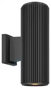 Außenwandleuchte Rando Schwarz max. 60 Watt Wandlampe, Schwarz