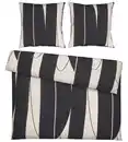Bild 1 von Bettwäsche Abstract XXL Schwarz/Weiß ca. 200x200cm, Schwarz, Weiß