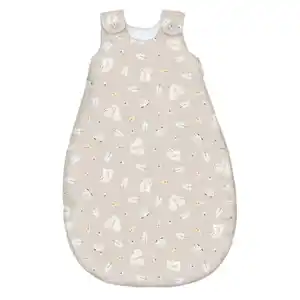 Avelia Babyschlafsackset Igelchen, Weiß, Taupe, Textil, Tier, Füllung: Vlies,Vlies, Gr. 68/74, Oeko-Tex® Standard 100, Made in Europe, Schlafen, Babybett-Ausstattung, Babyschlafsack