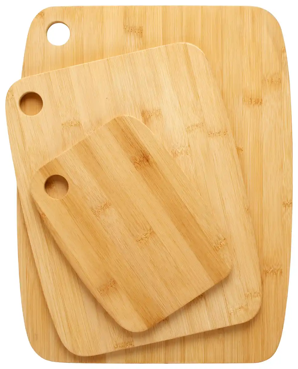 Bild 1 von Schneidebrett Jens aus Bambus, 3-teilig, Naturfarben