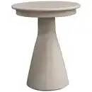 Bild 1 von Carryhome Beistelltisch, Kaschmir, Holz, Mangoholz, teilmassiv, rund, Säule, 40x50x40 cm, Wohnzimmer, Wohnzimmertische, Beistelltische