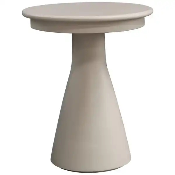 Bild 1 von Carryhome Beistelltisch, Kaschmir, Holz, Mangoholz, teilmassiv, rund, Säule, 40x50x40 cm, Wohnzimmer, Wohnzimmertische, Beistelltische
