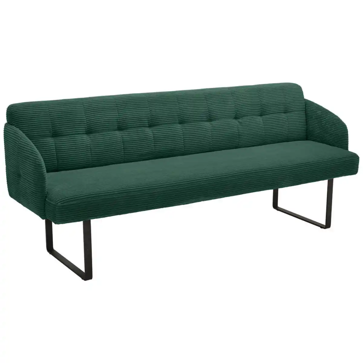 Bild 1 von Musterring Sitzbank, Grün, Textil, 2,5-Sitzer, 217x85x69 cm, Esszimmer, Bänke, Sitzbänke