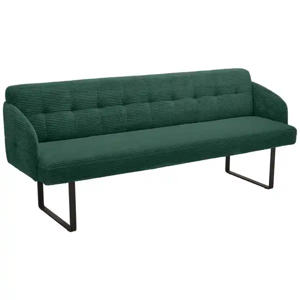 Bild 1 von Musterring Sitzbank, Grün, Textil, 2,5-Sitzer, 217x85x69 cm, Esszimmer, Bänke, Sitzbänke