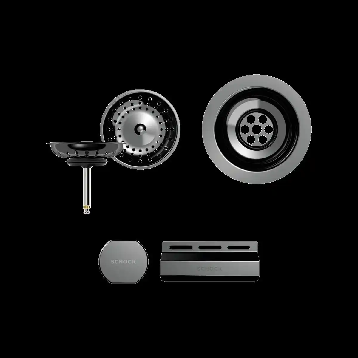 Bild 1 von Ventilabdeckung 400069GUM Edelstahlfarben, Schwarz, Edelstahlfarben