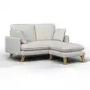 Bild 1 von Ecksofa Illa Hellgrau Webstoff, Hellgrau