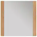 Bild 1 von Wandspiegel, Eiche, Glas, Wildeiche, massiv, vollmassiv, Hartholz, quadratisch, 80x80x3 cm, Facettenschliff, Spiegel, Wandspiegel